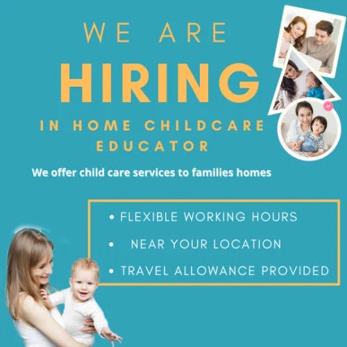 In Home Childcare Educator Schofields NSW job at MIHELP - Montessori In Home Early Learning Professionals in Schofields 2762 NSW